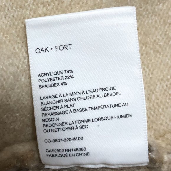 Oak + Fort Fuzzy Oversized Plaid Cardigan - Picture 11 of 11